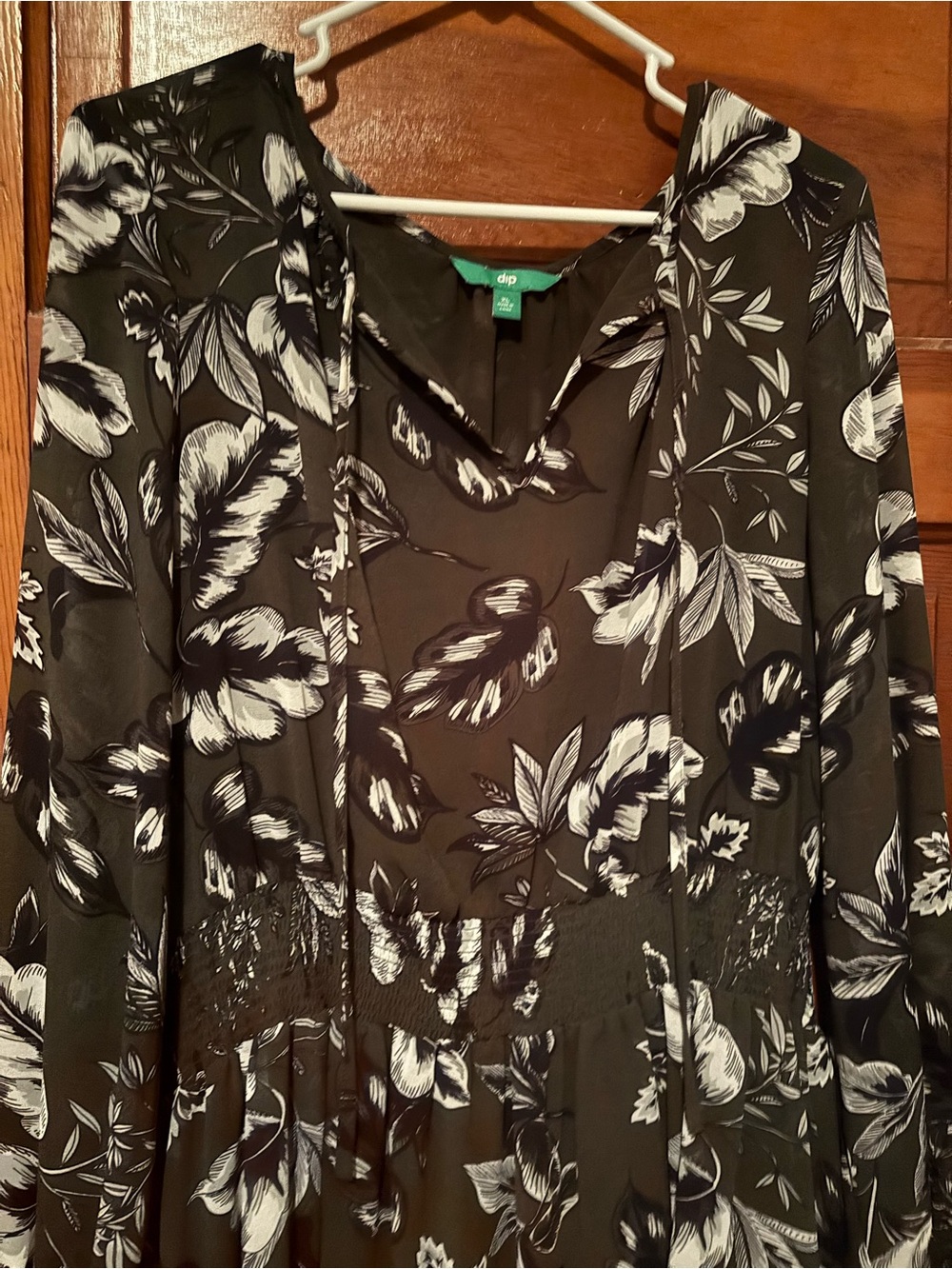 Dip Brand Green Floral Dress - Picture 3 of 6
